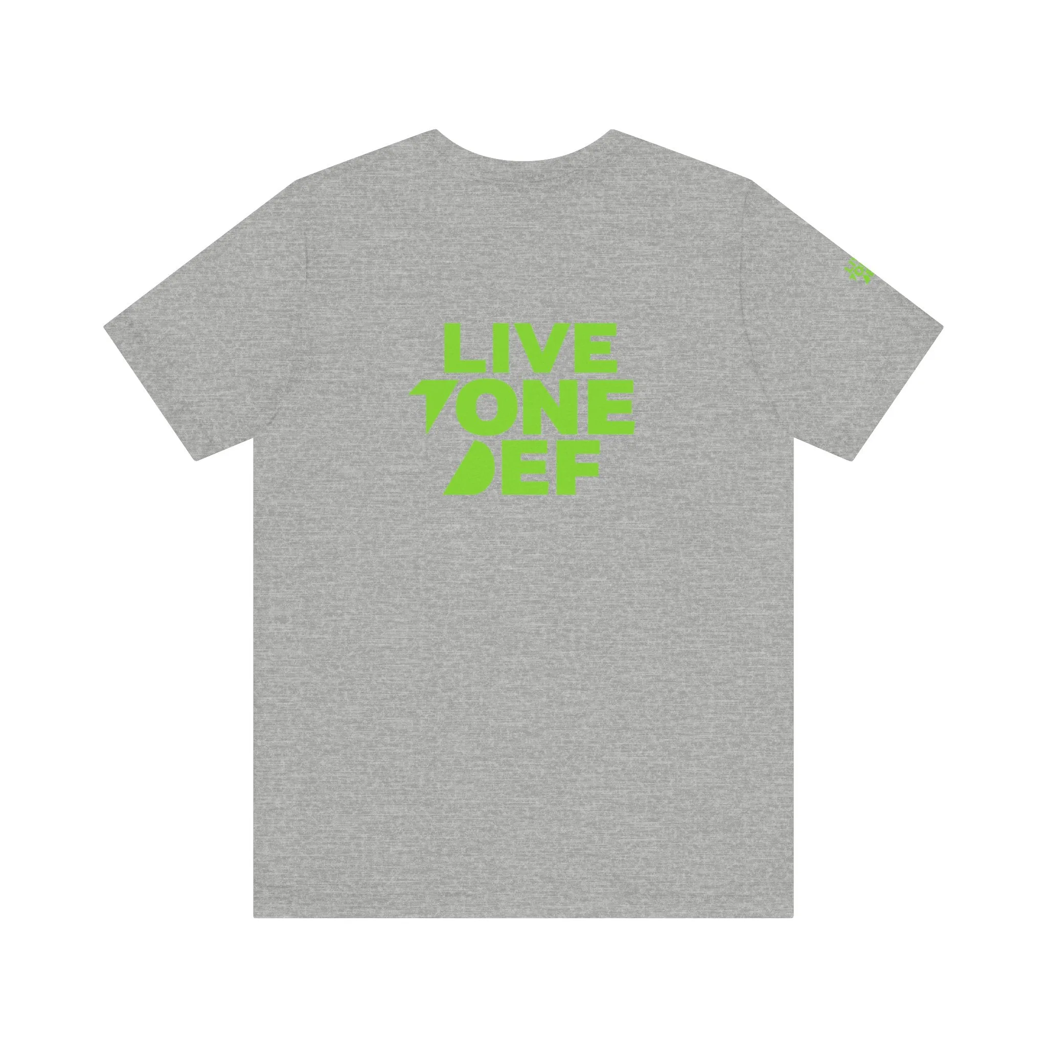 Live Tone Def (Green) - Unisex Jersey Short Sleeve Tee
