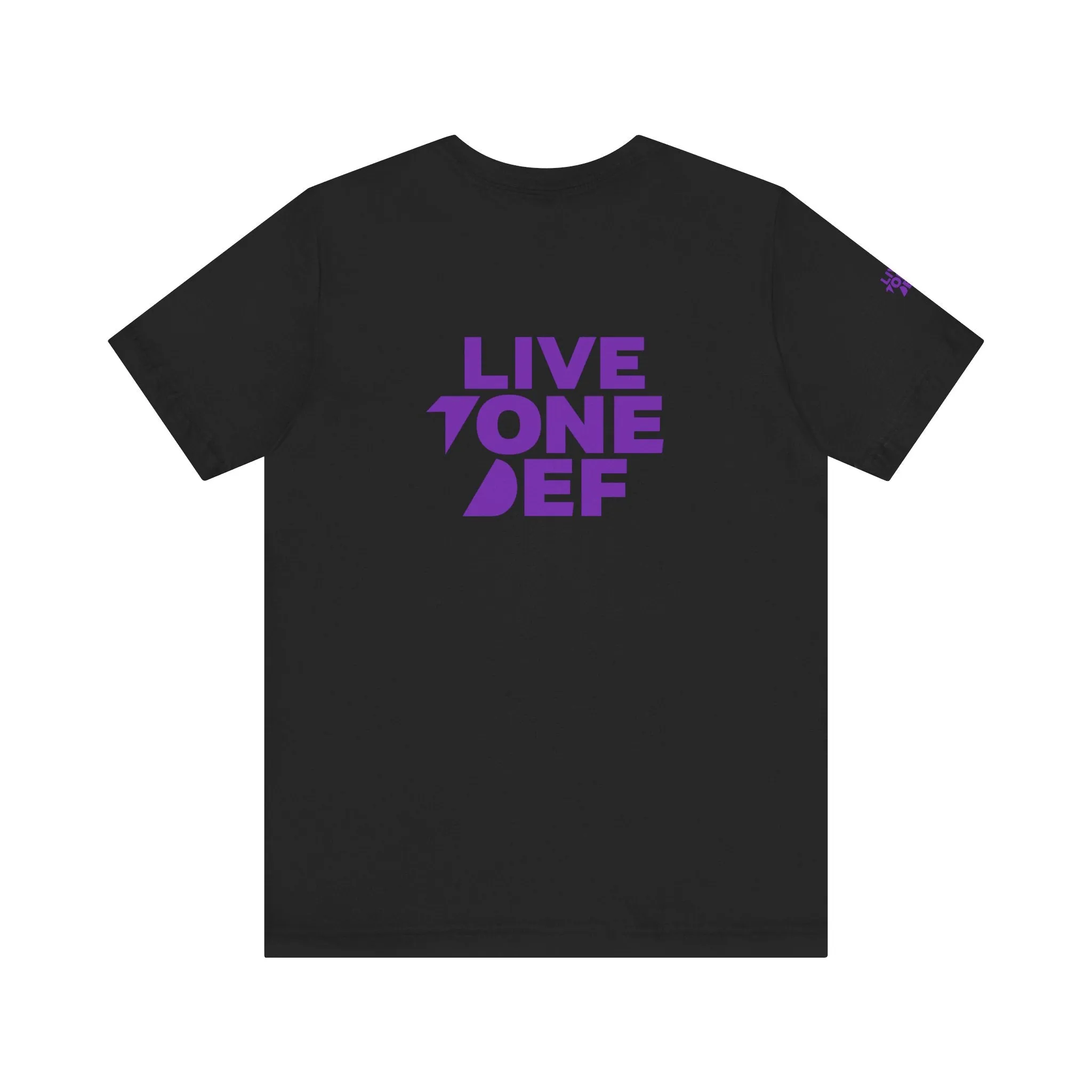 Live Tone Def (Purple) - Unisex Jersey Short Sleeve Tee