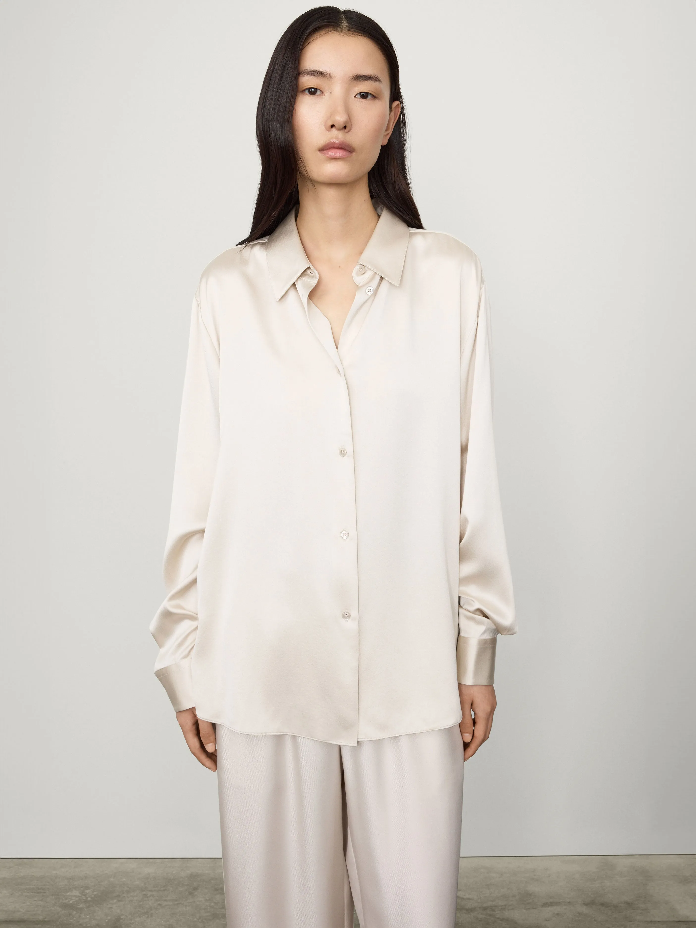 Long Sleeved Button-Up Shirt