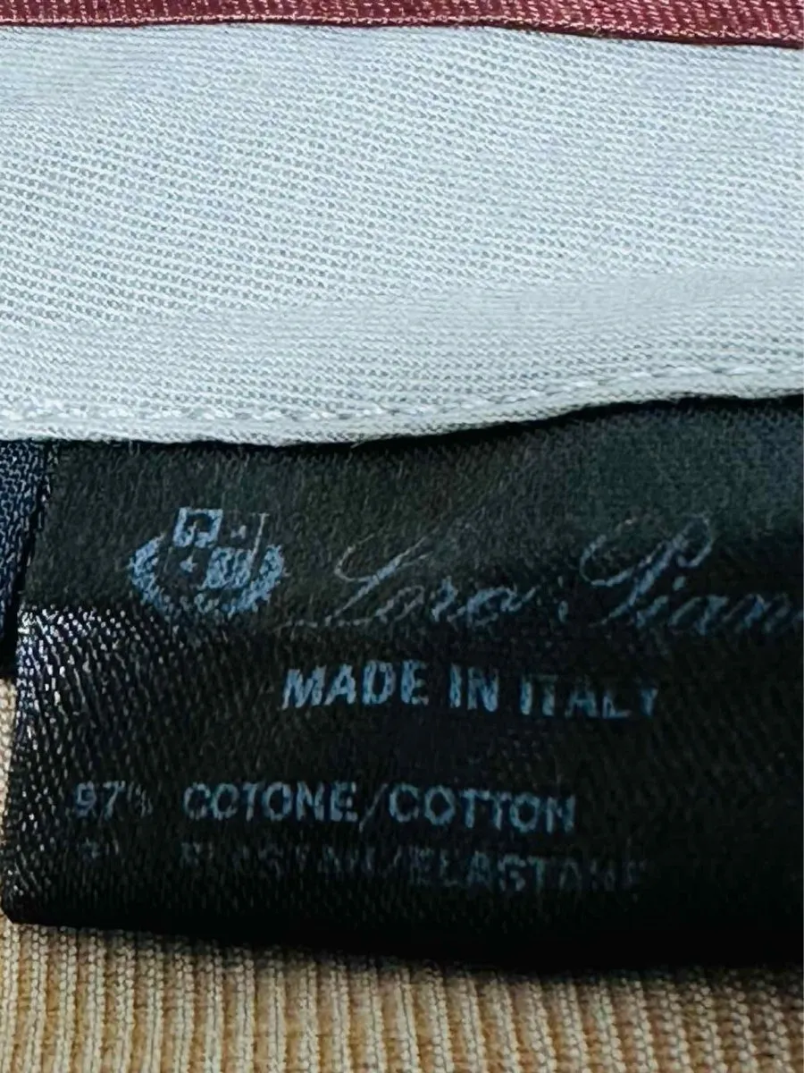 LORO PIANA Capri Beige Pants US6