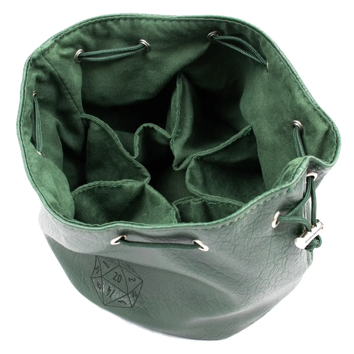 LPG Multipocket Dice Bag Leather - Green