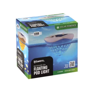 Lytworx Solar Multicolour Floating Pod Light