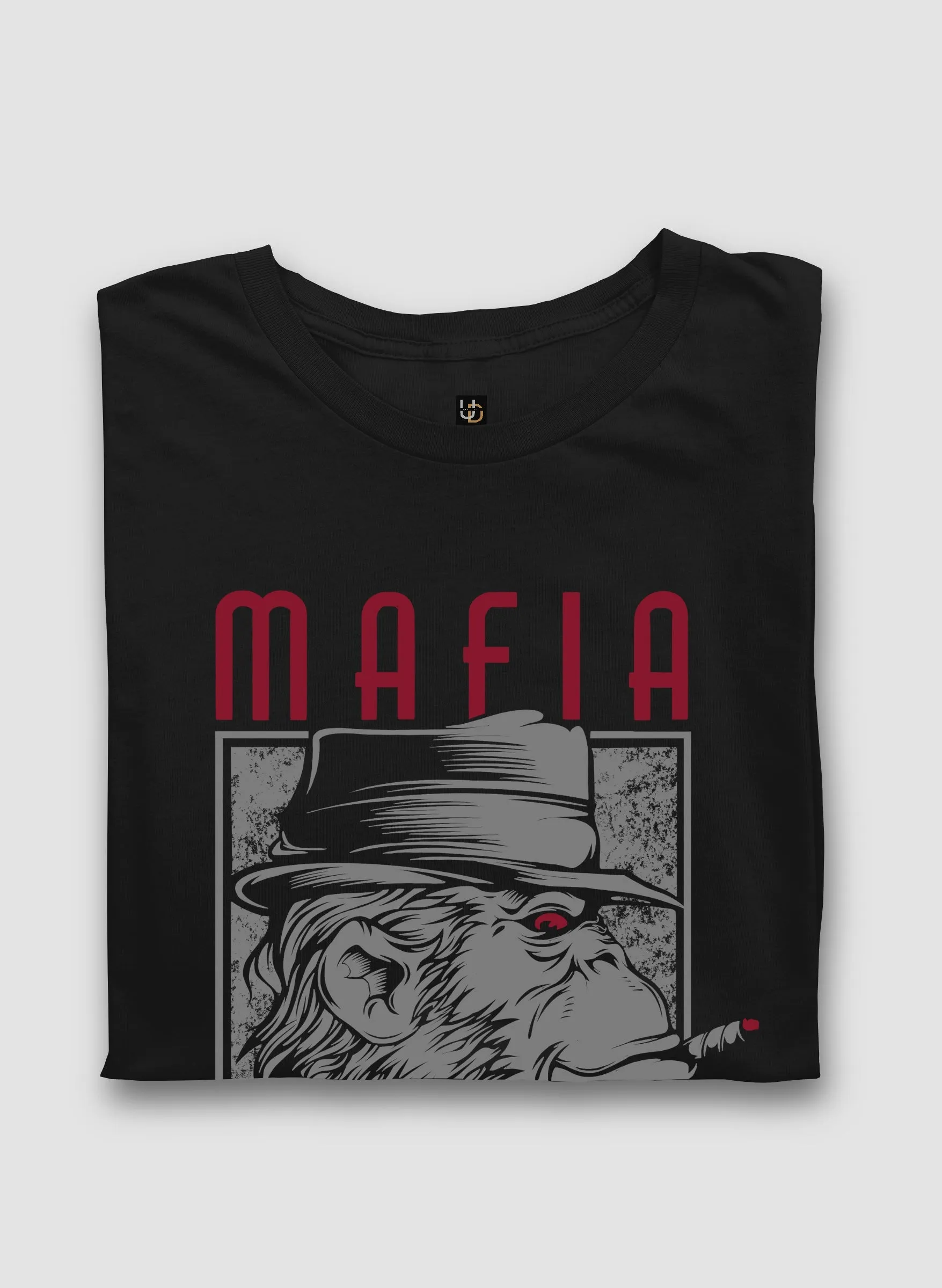 MAFIA Black Half Sleeve T-Shirt