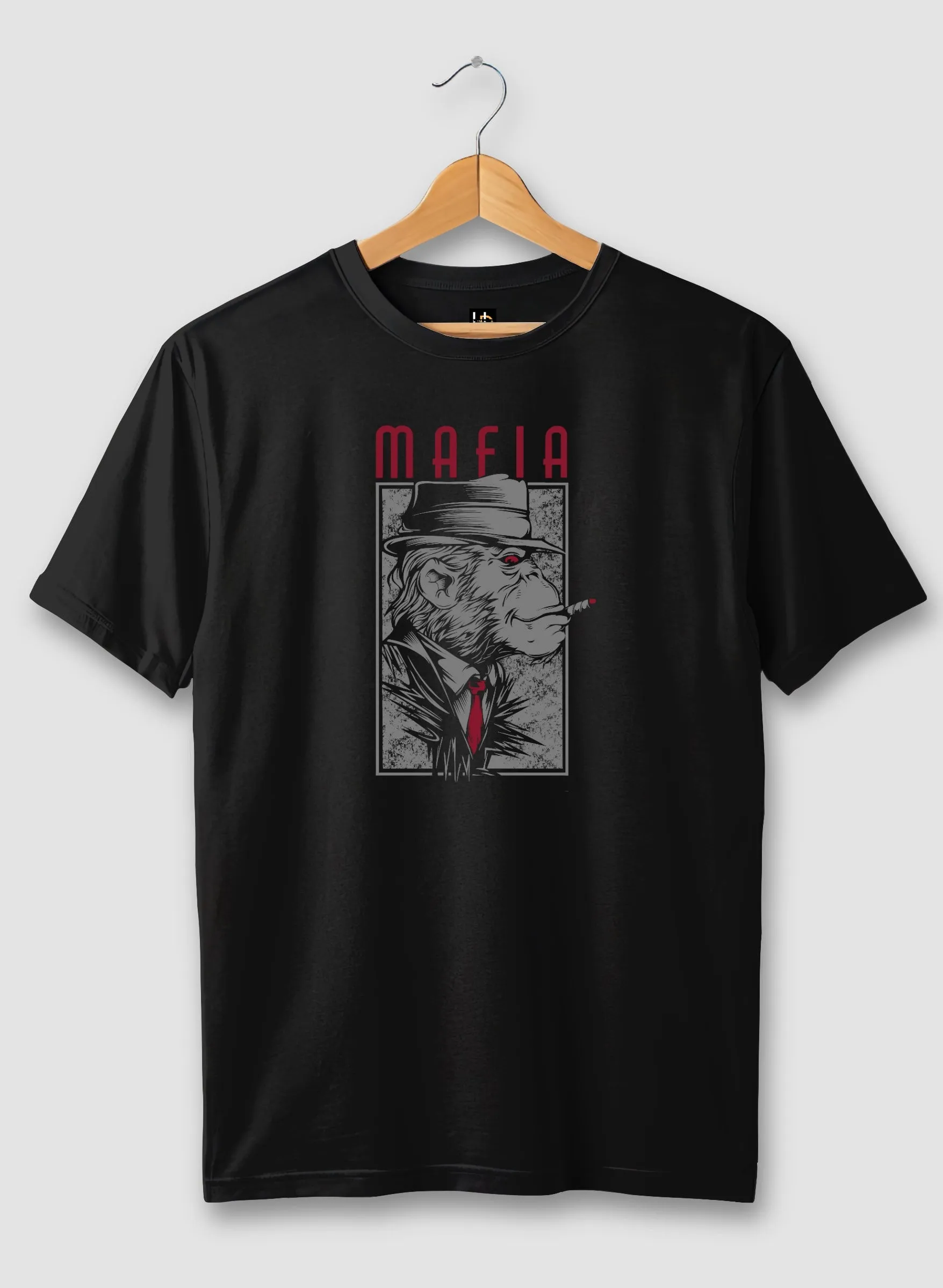MAFIA Black Half Sleeve T-Shirt