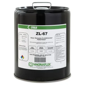 Magnaflux Zyglo ZL-67 Water Washable Fluorescent Penetrant