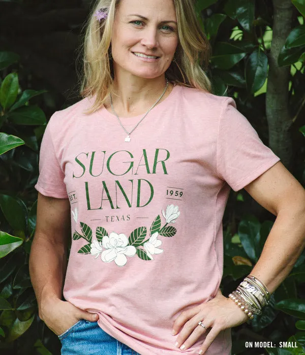 Magnolia Sugar Land Women's Tee - Heather Rose