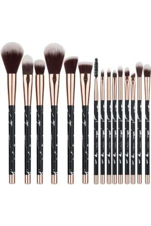 Marble Makeup Brush Sets - 11 Pack