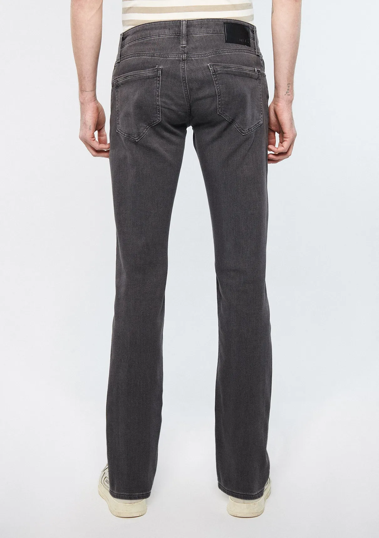 Marcus Cloudy Grey Sporty Jean Pants
