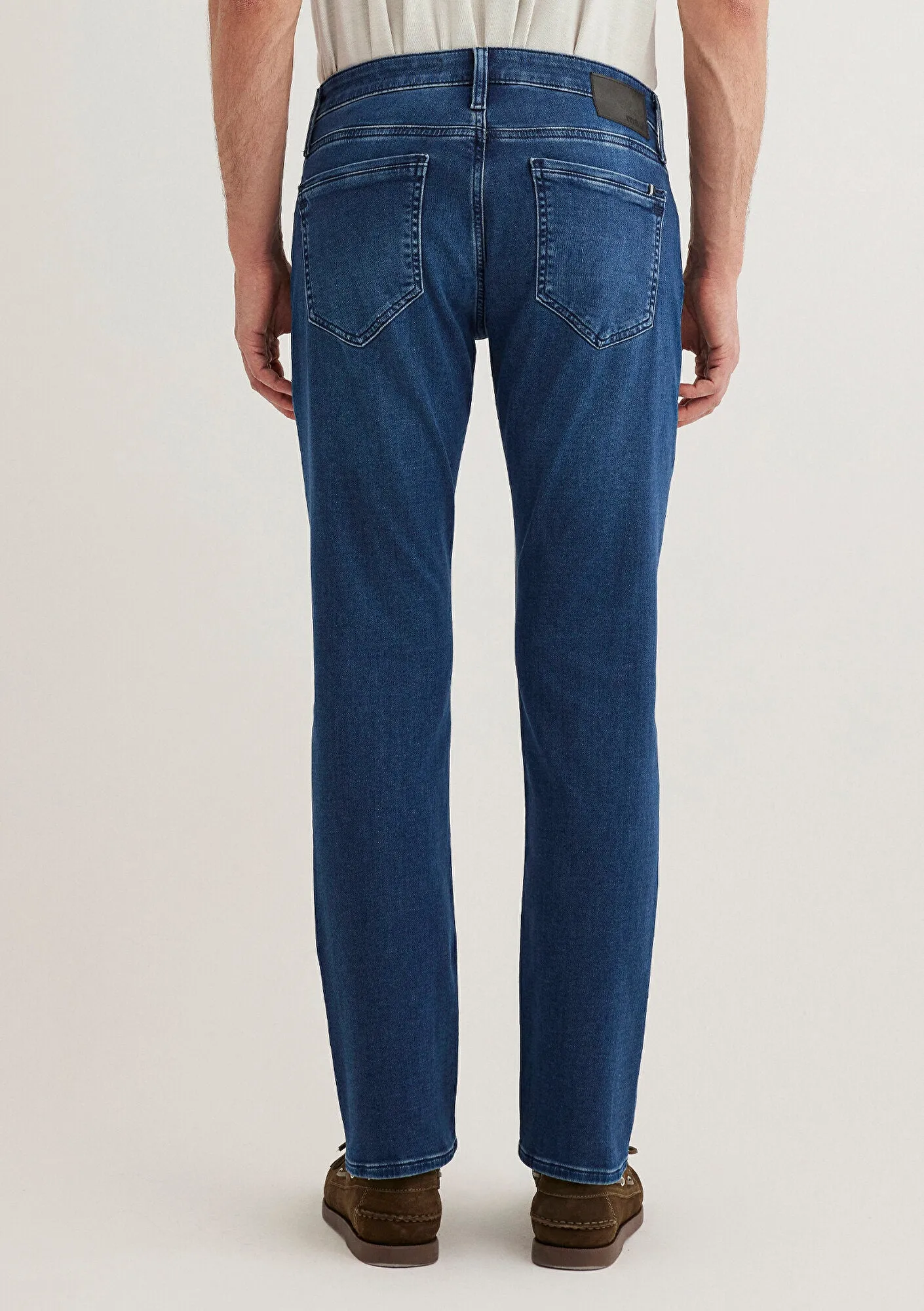 Marcus Dark Brushed Sporty Jean Pants