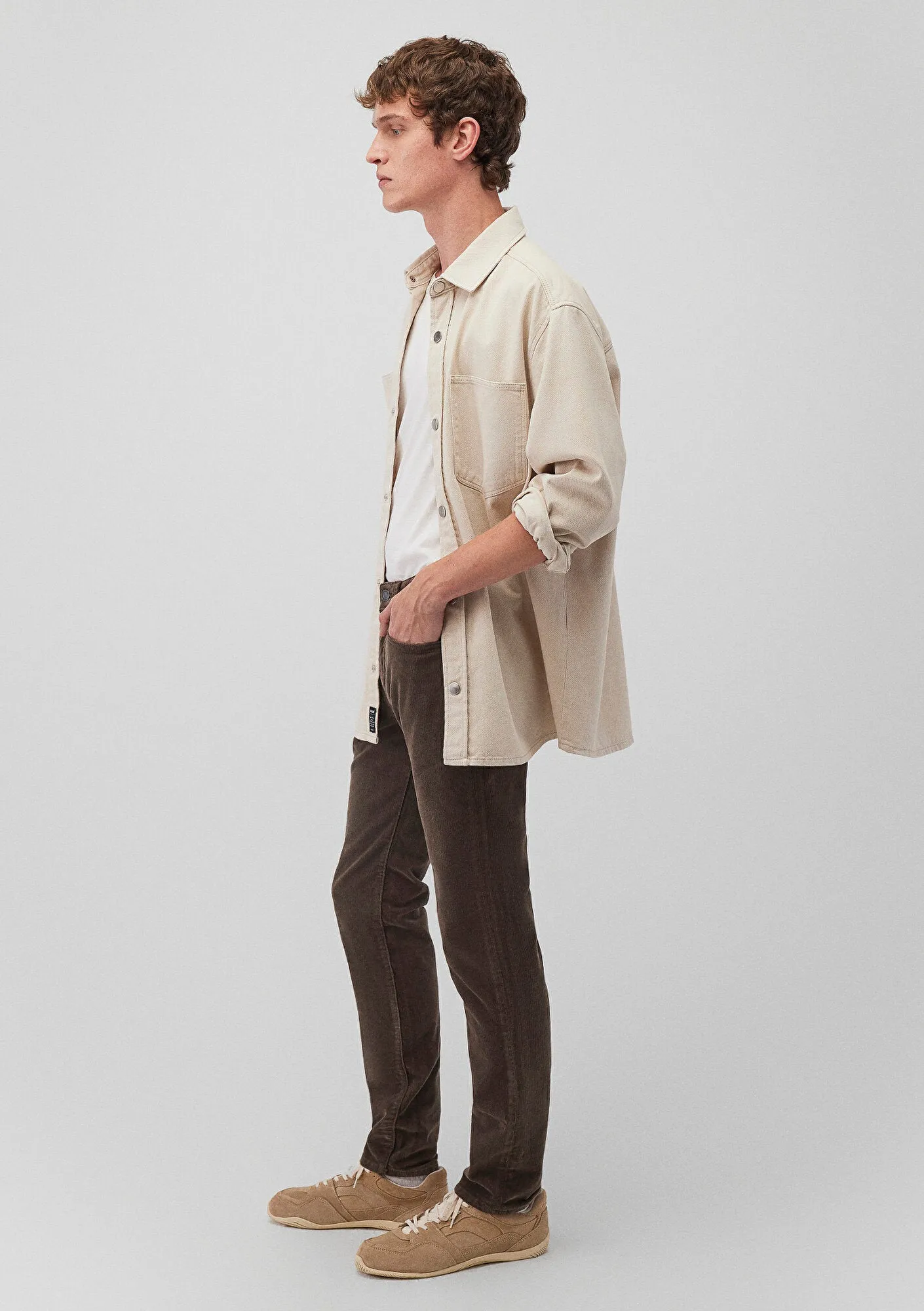 Marcus Major Brown Corduroy Pants