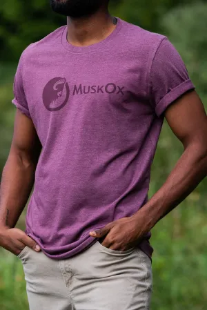 Maroon MuskOx Logo Tee