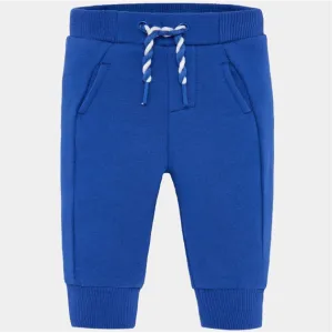 Mayoral Baby Boy Blue Fleece Basic Pants