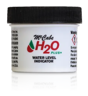McCabe Water or Gasoline Level Indicator Paste, 3 oz Jar
