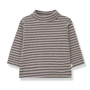 MEDIR turtle neck t-shirt - old-rose