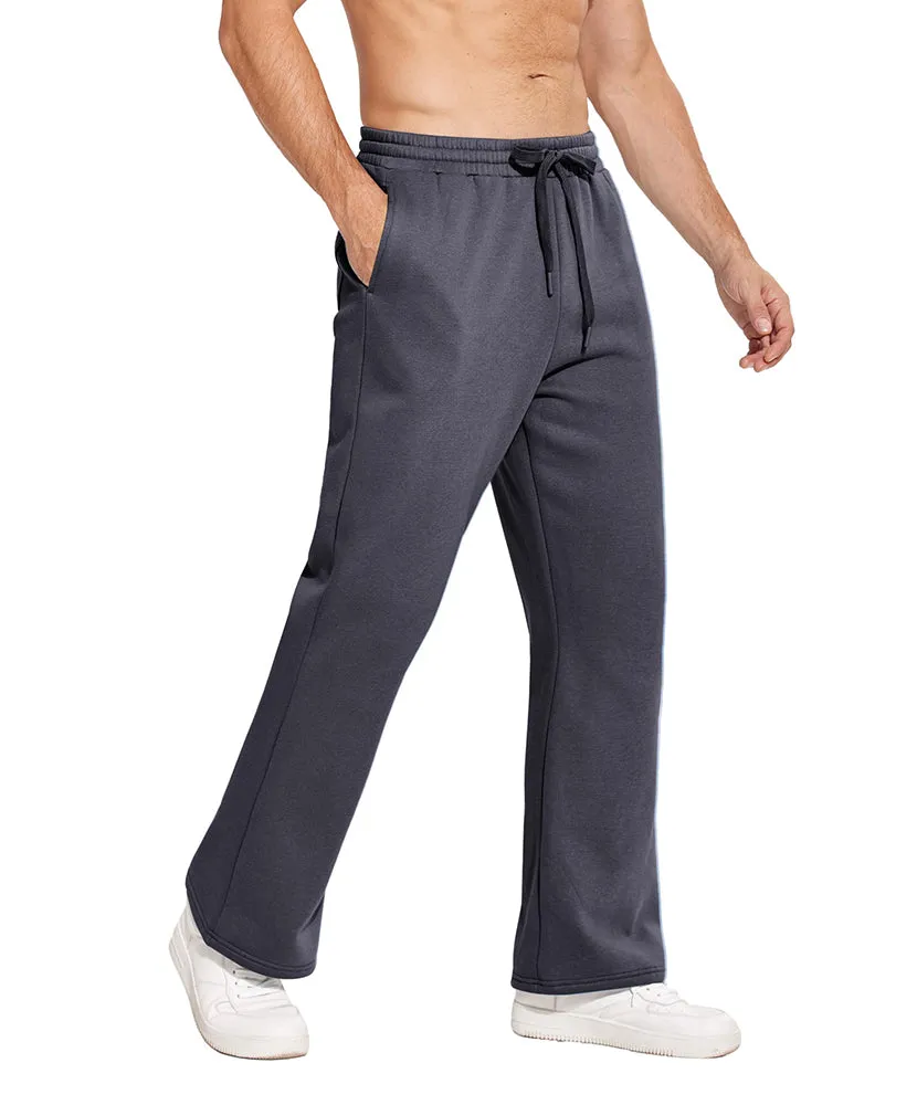 Men'S Fleece Flared Sweatpants