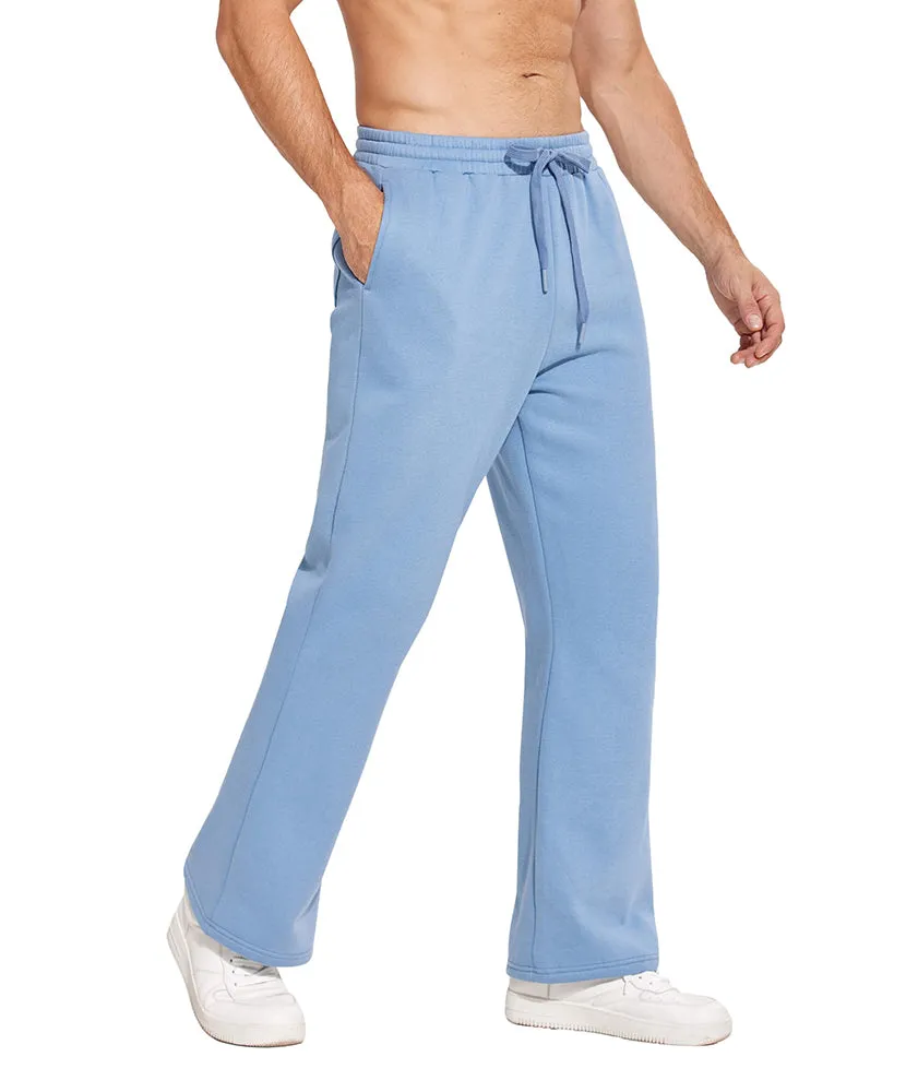 Men'S Fleece Flared Sweatpants