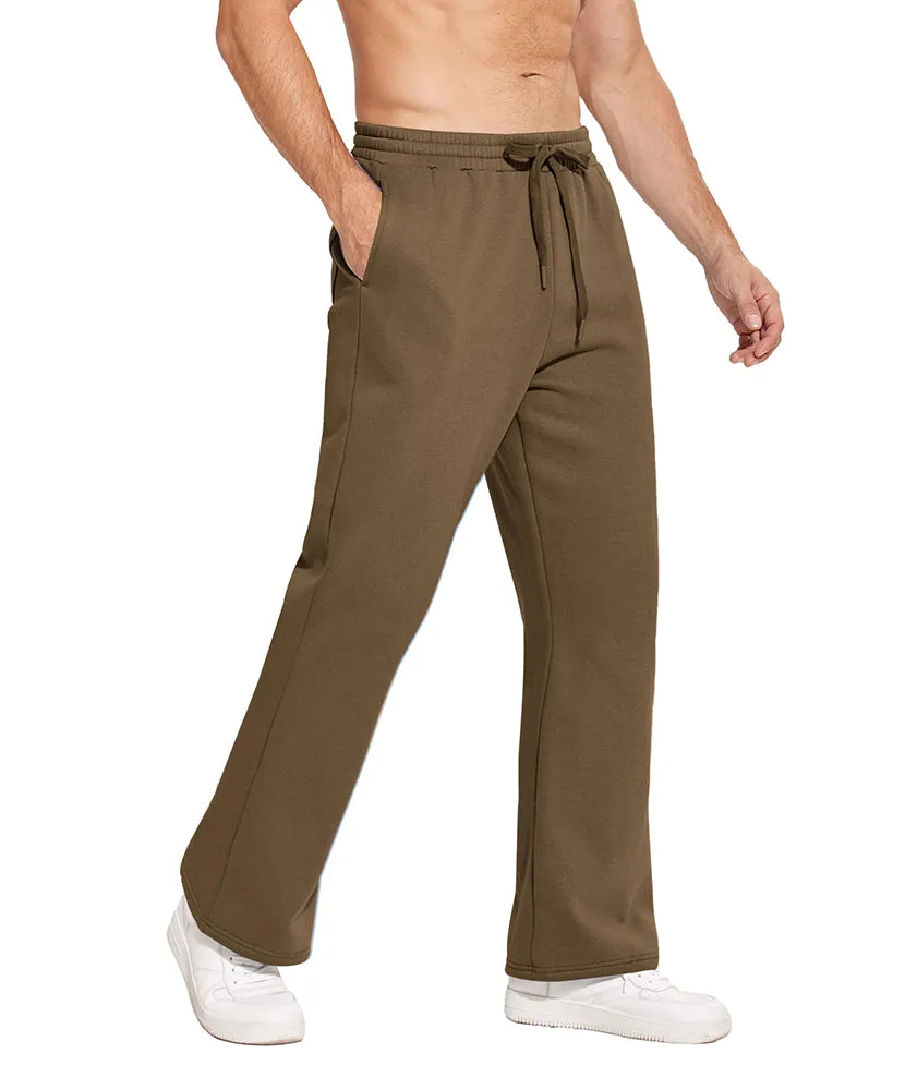 Men'S Fleece Flared Sweatpants