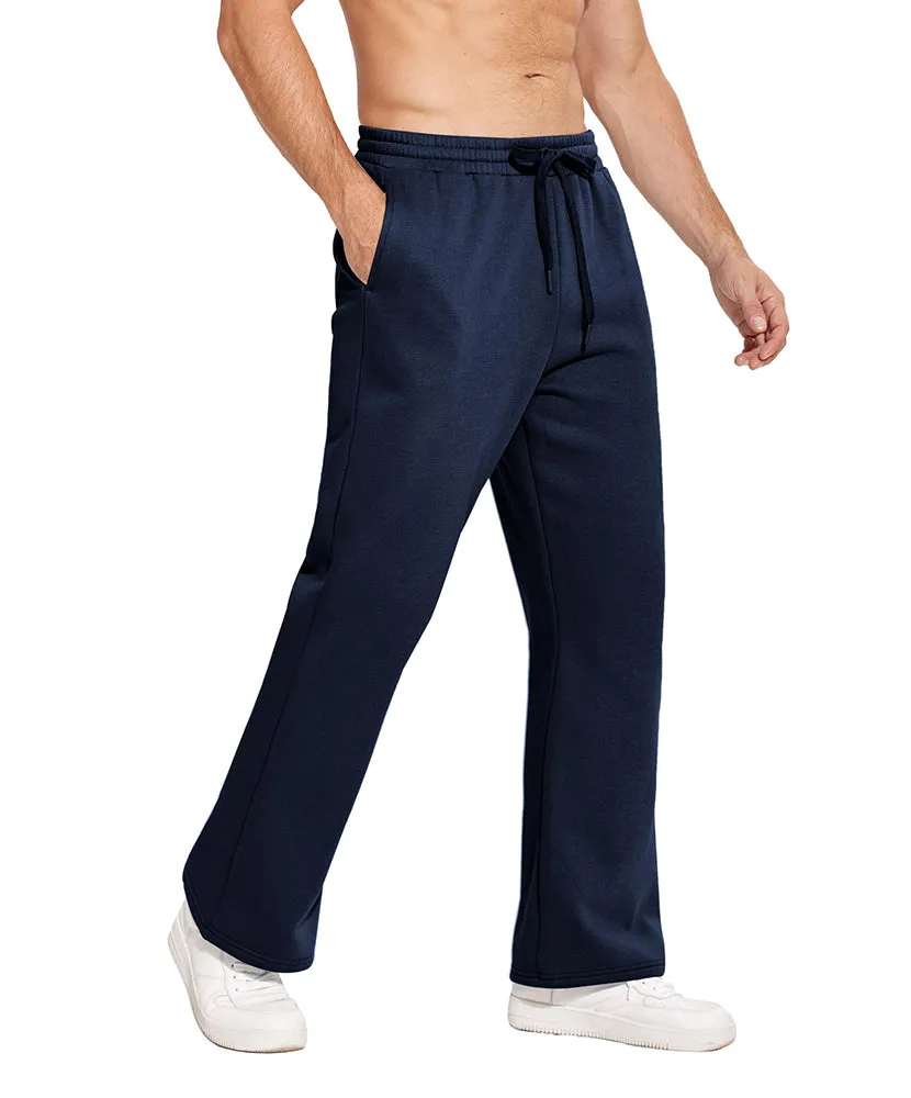 Men'S Fleece Flared Sweatpants