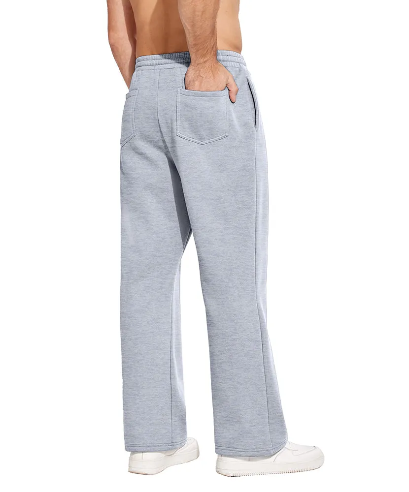 Men'S Fleece Flared Sweatpants