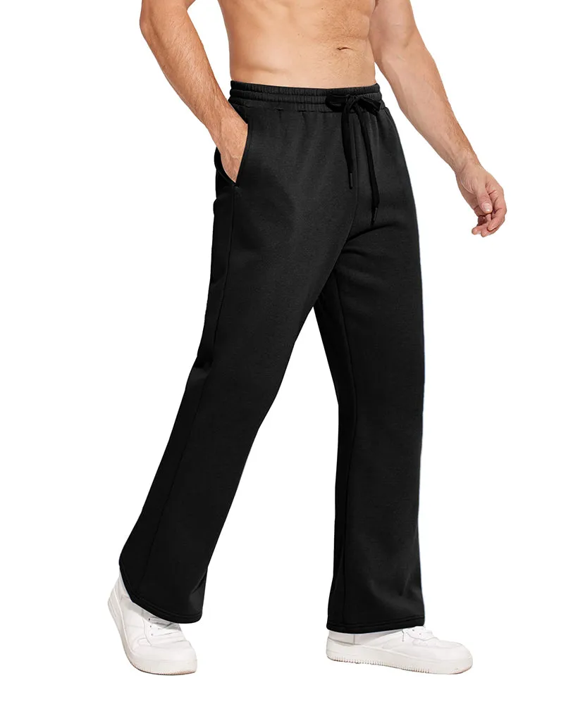 Men'S Fleece Flared Sweatpants