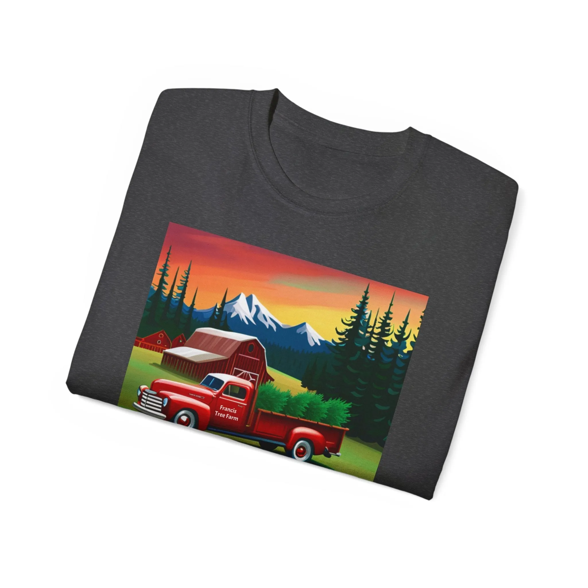 Merry Country Christmas Ultra Cotton Tee