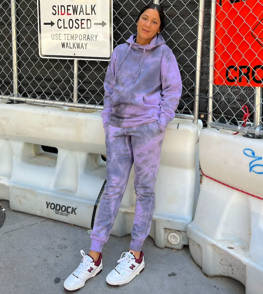 Midnight Lilac Tie Dye Loungewear Set