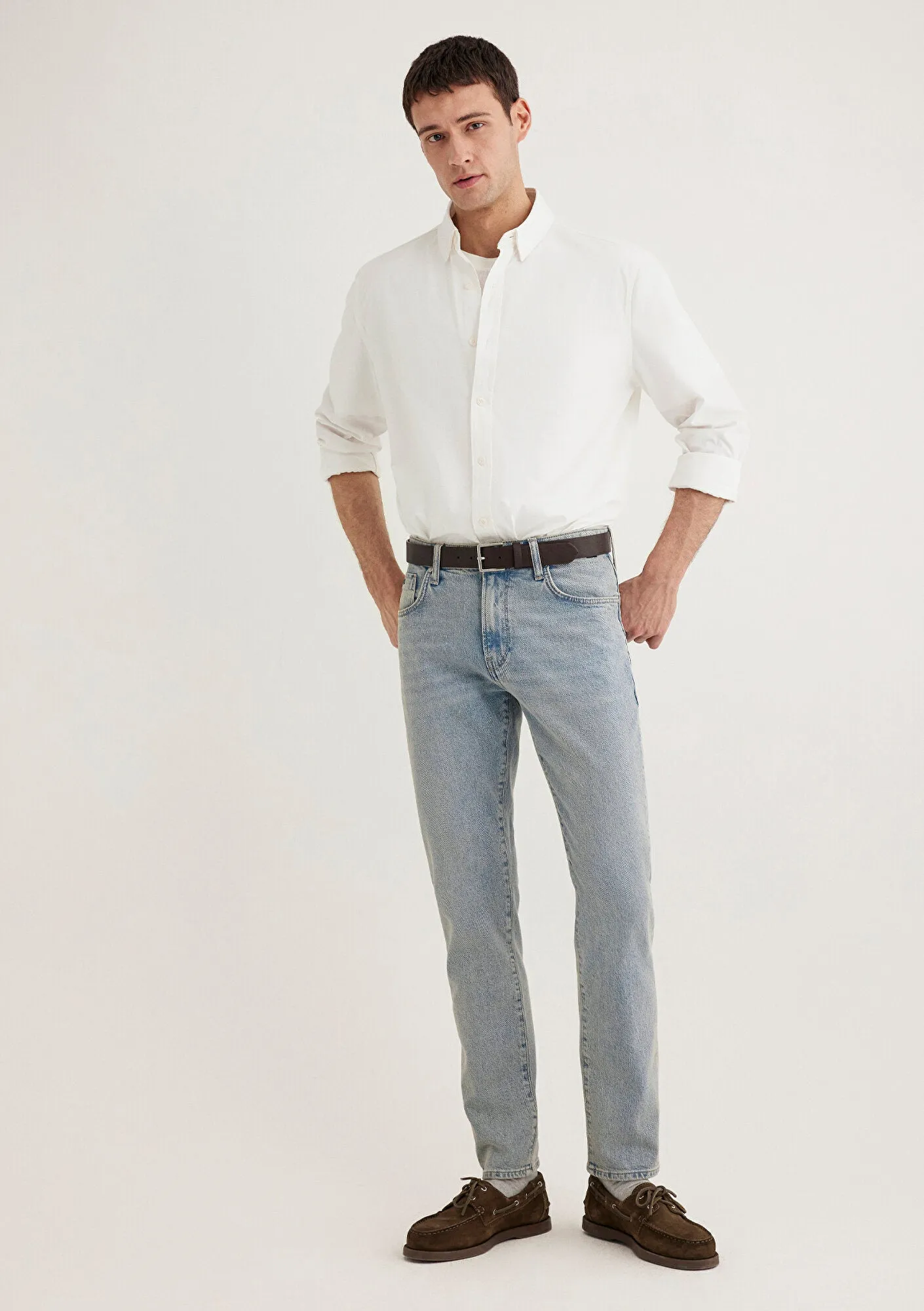 Milan Dusty Vintage Classic Denim Jean Pants