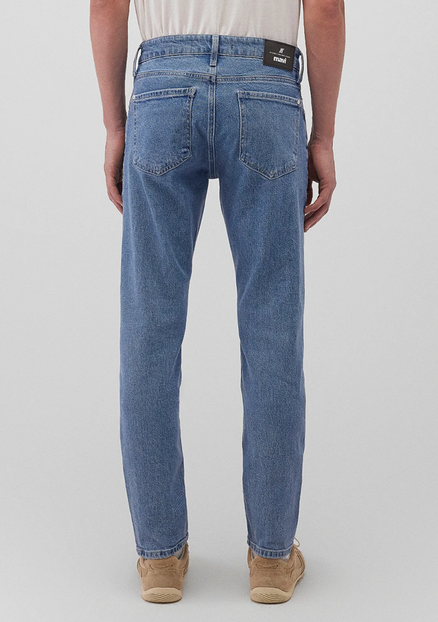 Milan Mid Brushed Street Comfort Jean Pants