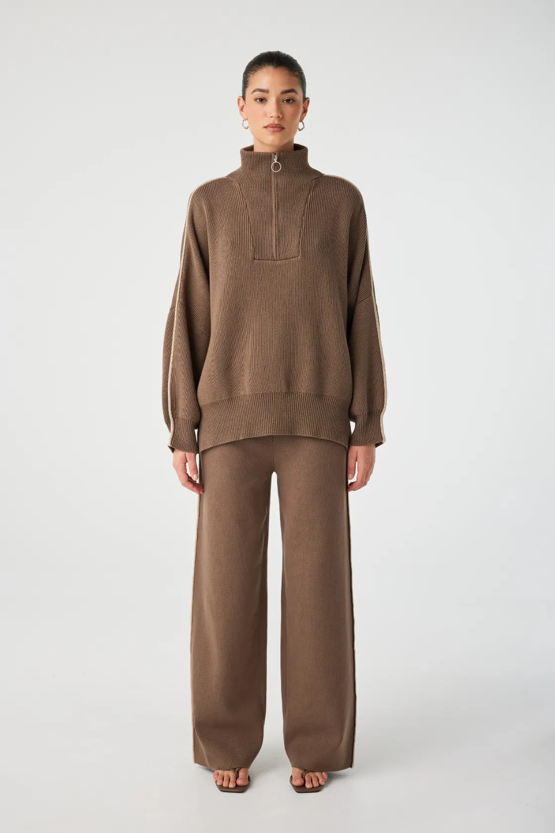 Milan Track Pant - Cacao