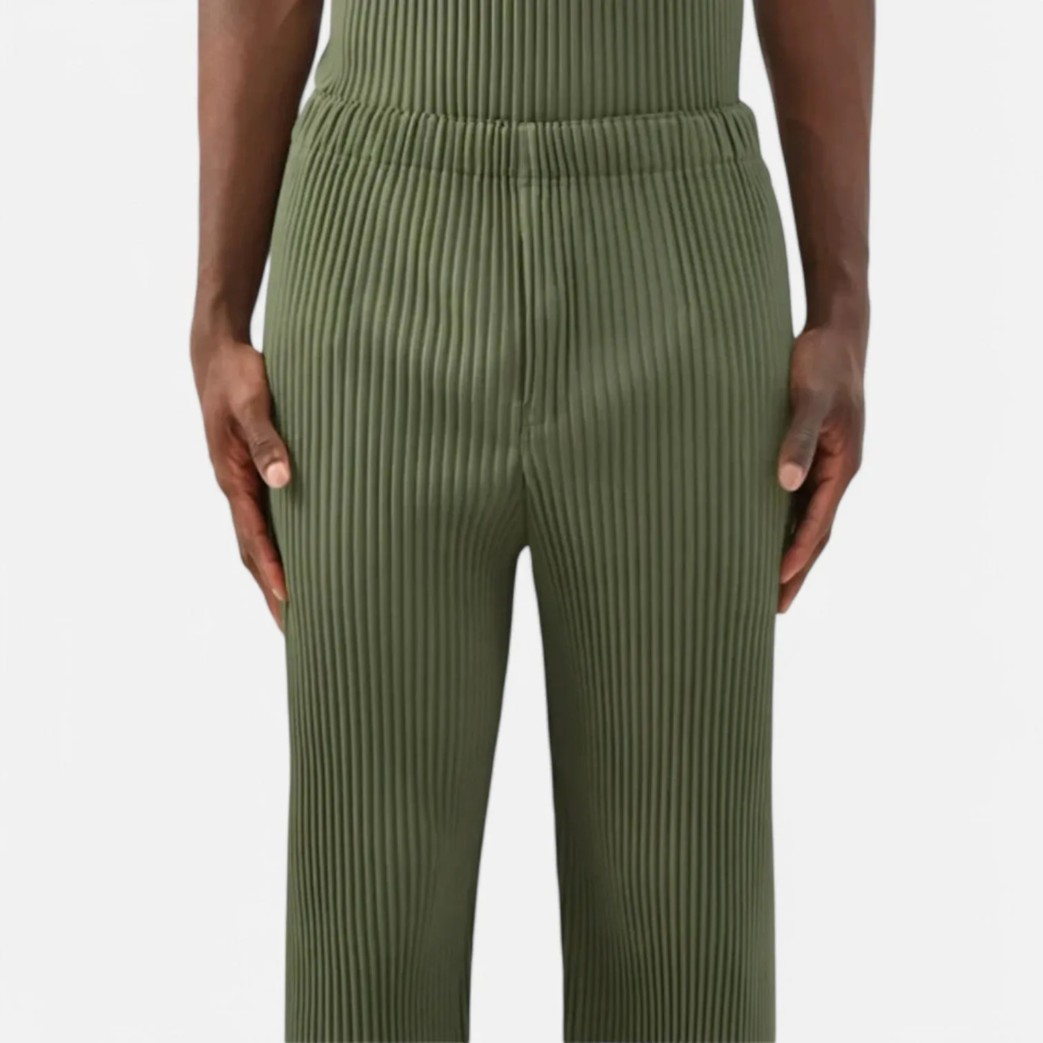 Monacogents | Tapered Miyake Pleated Pants