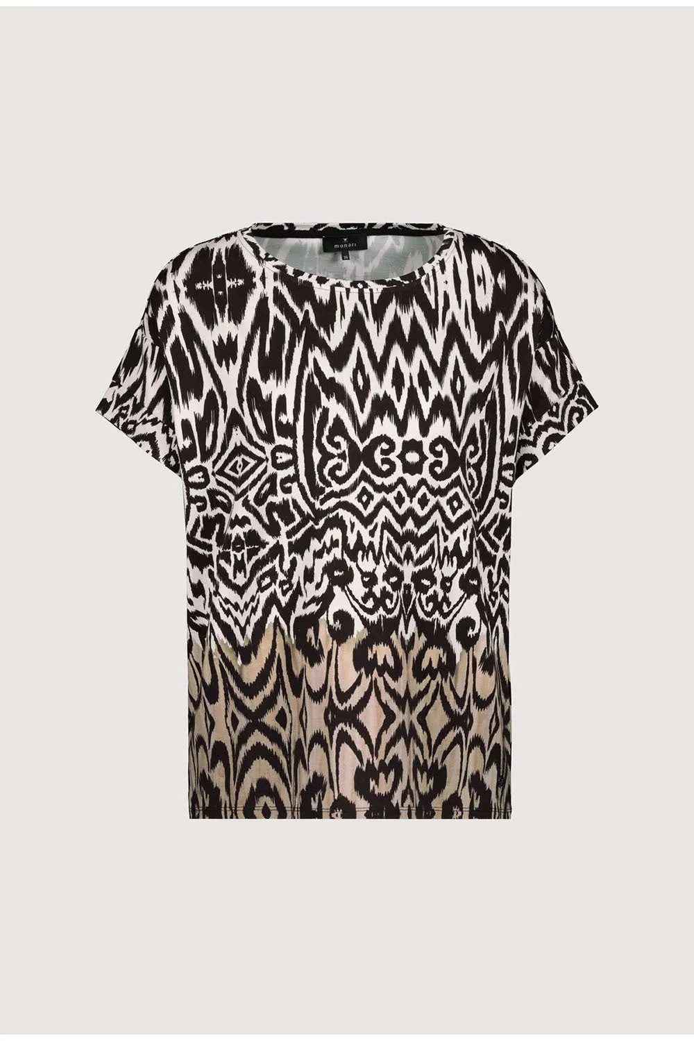 Monari Ikat Print T Shirt M407295