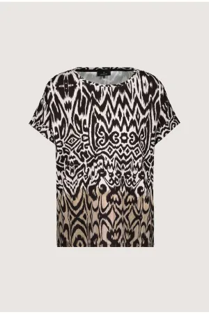 Monari Ikat Print T Shirt M407295