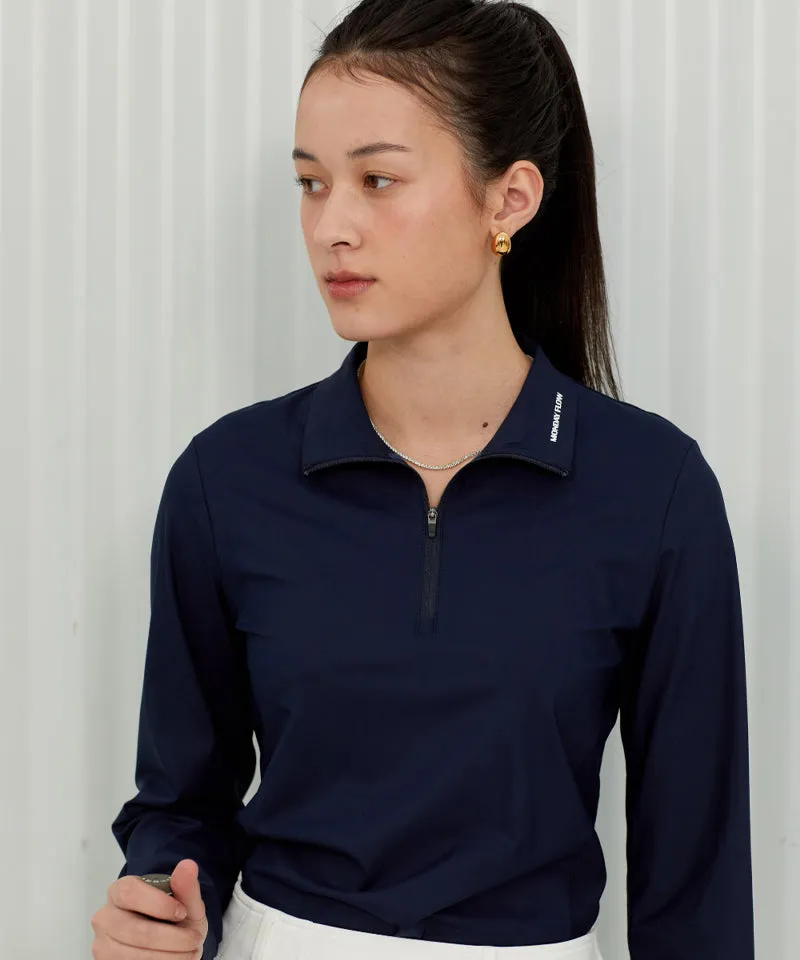 Monday Flow Performance Span Jersey Top - Navy