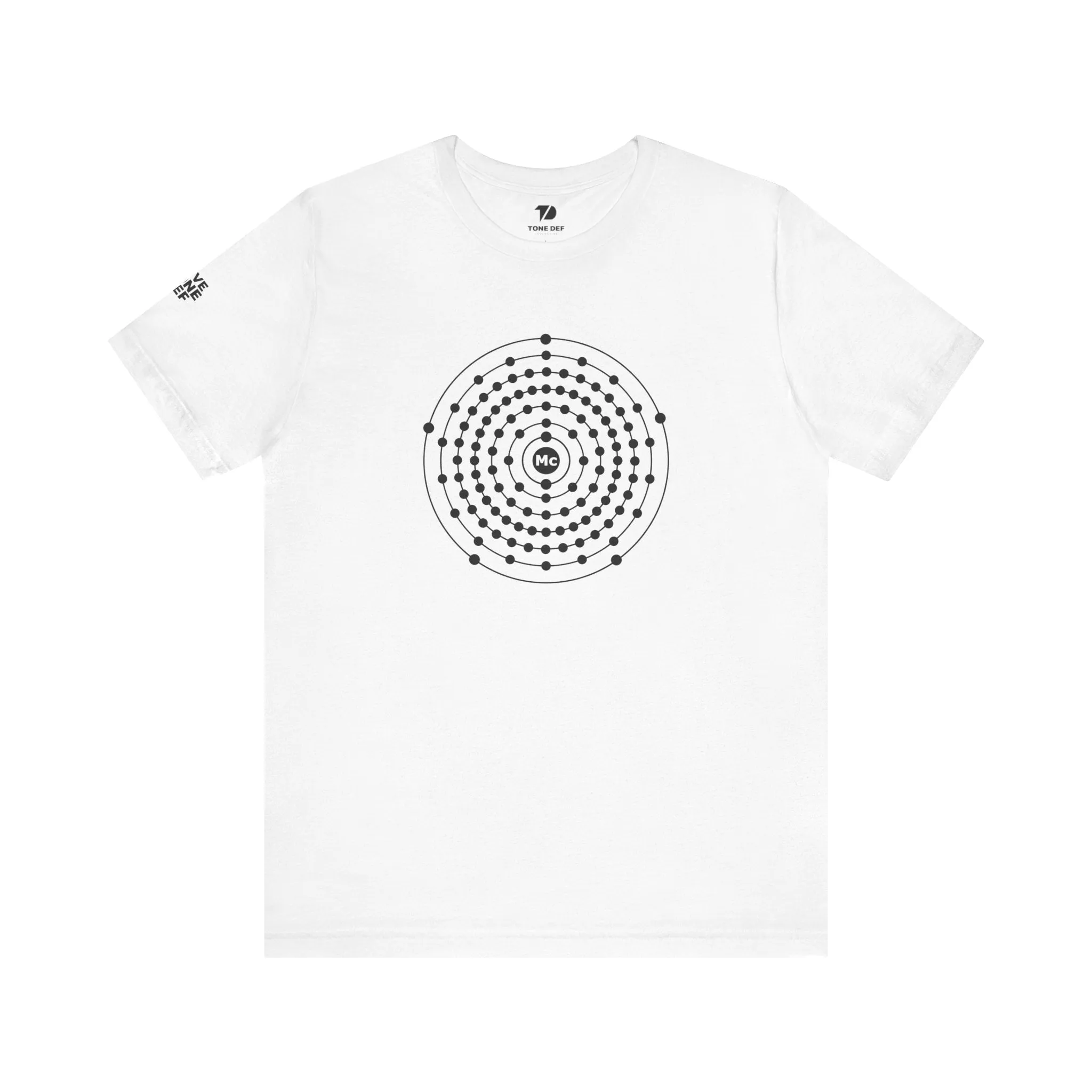 Moscovium Element Particle - Unisex Jersey Short Sleeve Tee