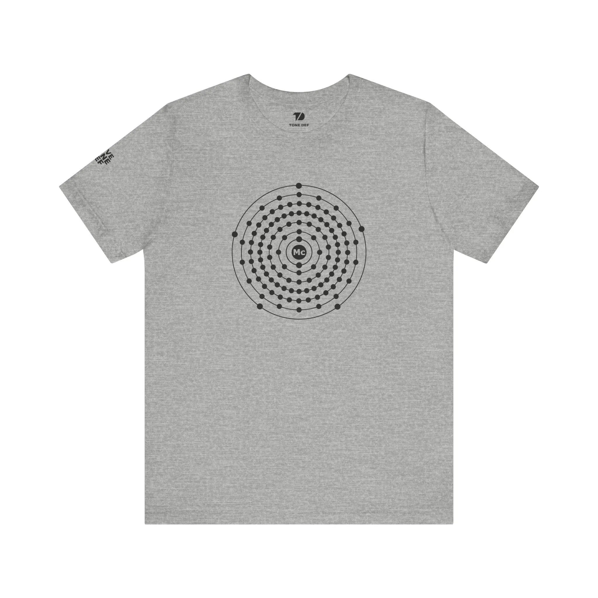 Moscovium Element Particle - Unisex Jersey Short Sleeve Tee