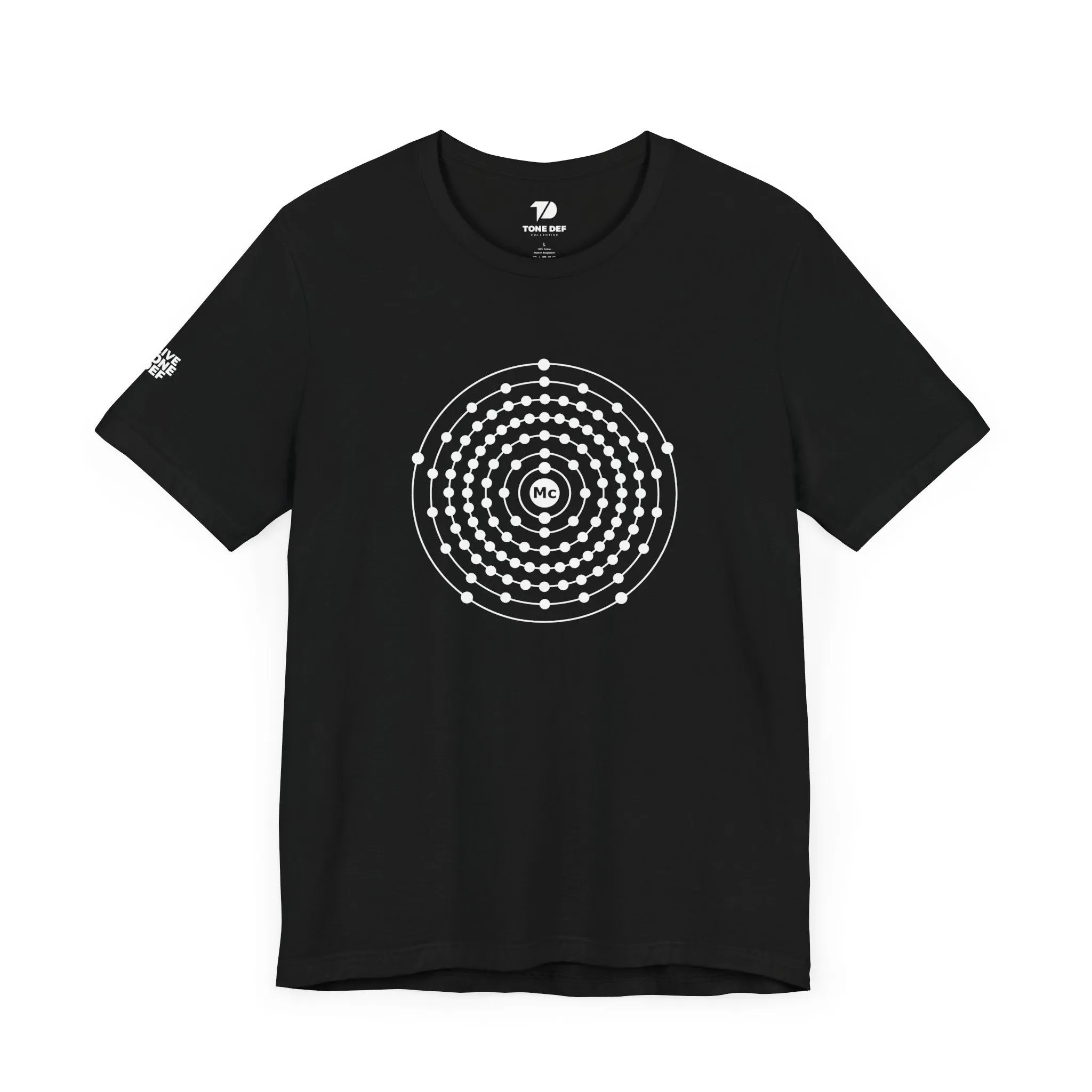 Moscovium Element Particle - Unisex Jersey Short Sleeve Tee