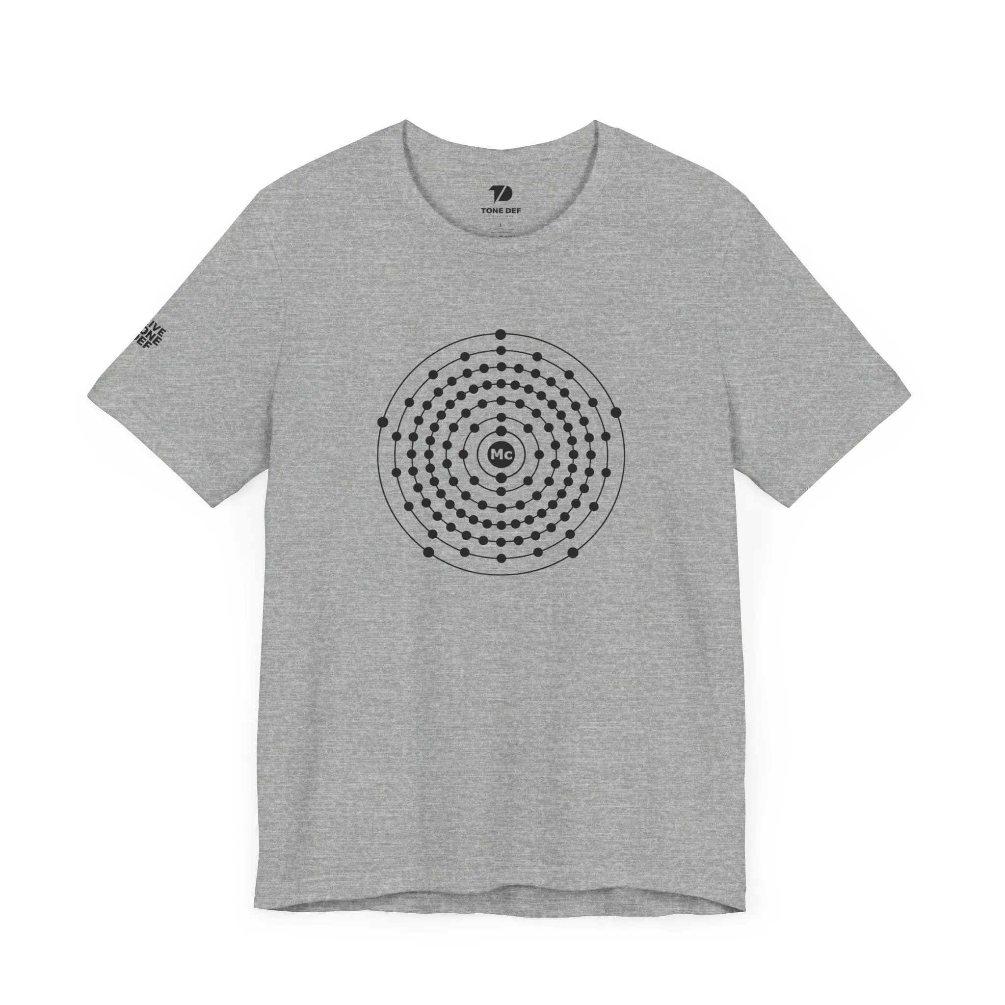 Moscovium Element Particle - Unisex Jersey Short Sleeve Tee