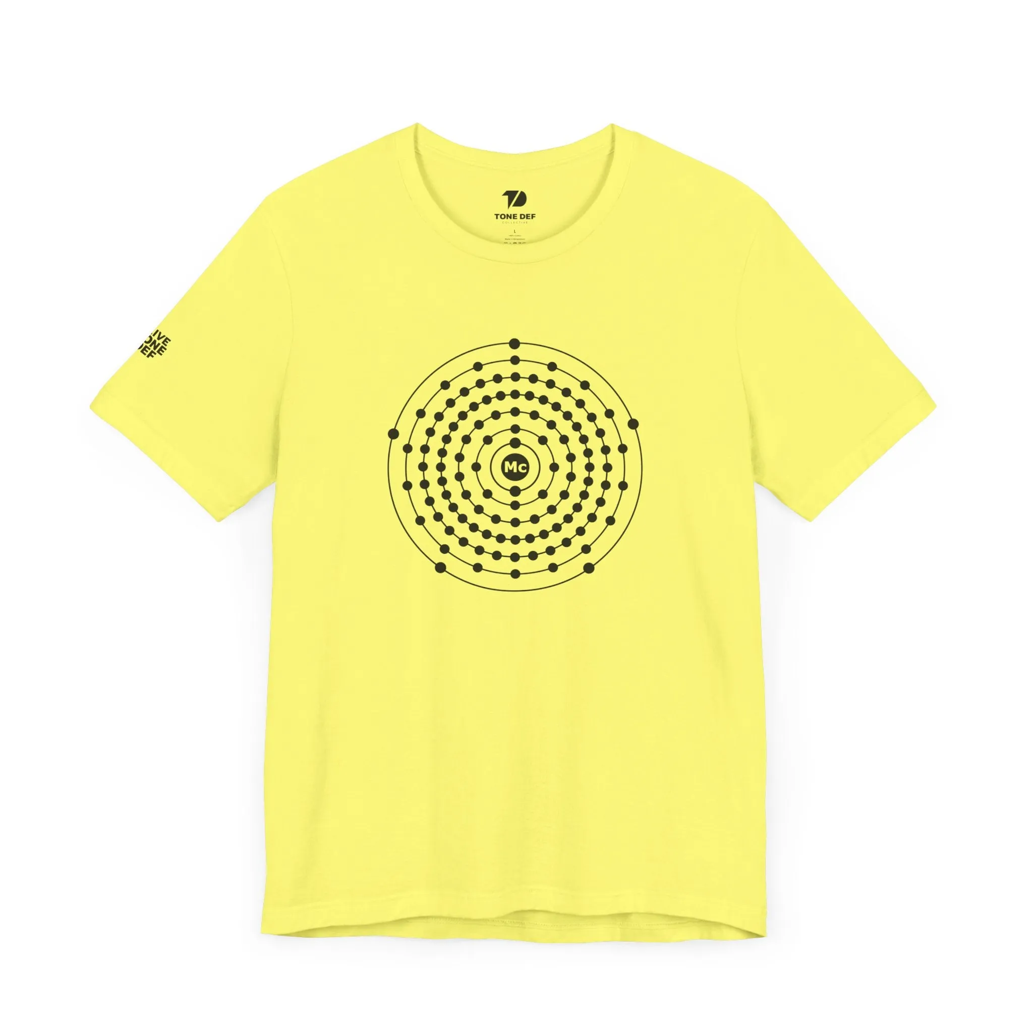 Moscovium Element Particle - Unisex Jersey Short Sleeve Tee