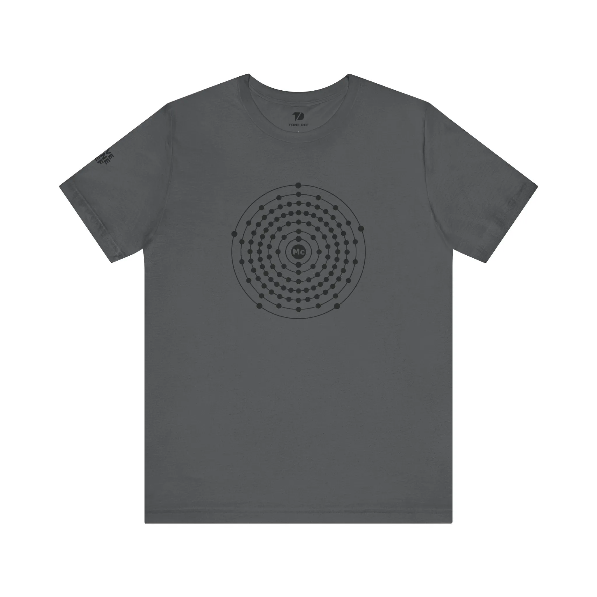 Moscovium Element Particle - Unisex Jersey Short Sleeve Tee