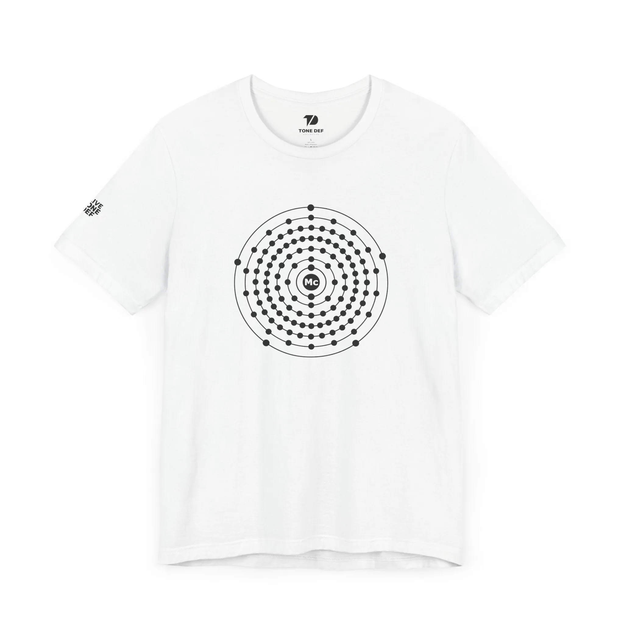 Moscovium Element Particle - Unisex Jersey Short Sleeve Tee
