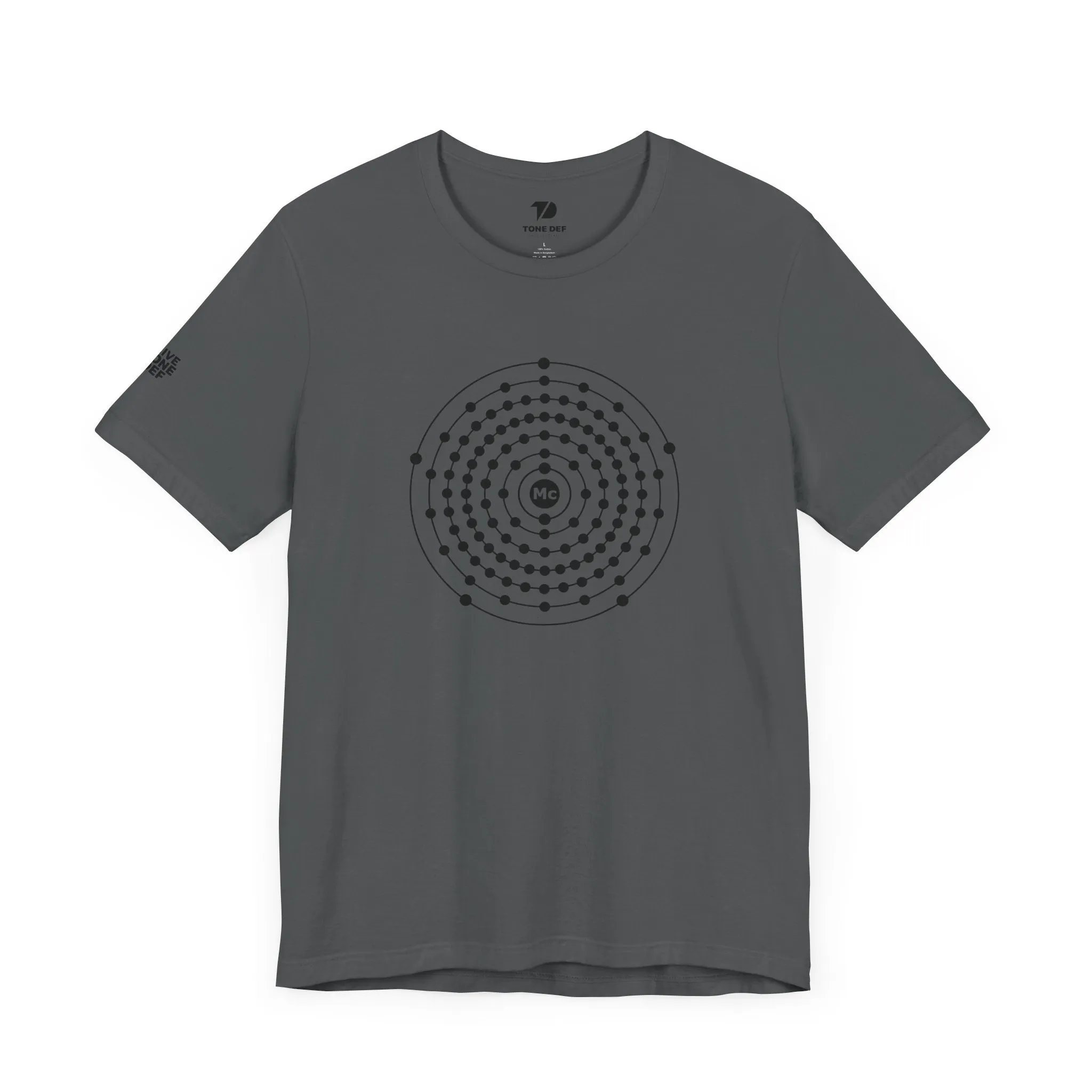 Moscovium Element Particle - Unisex Jersey Short Sleeve Tee