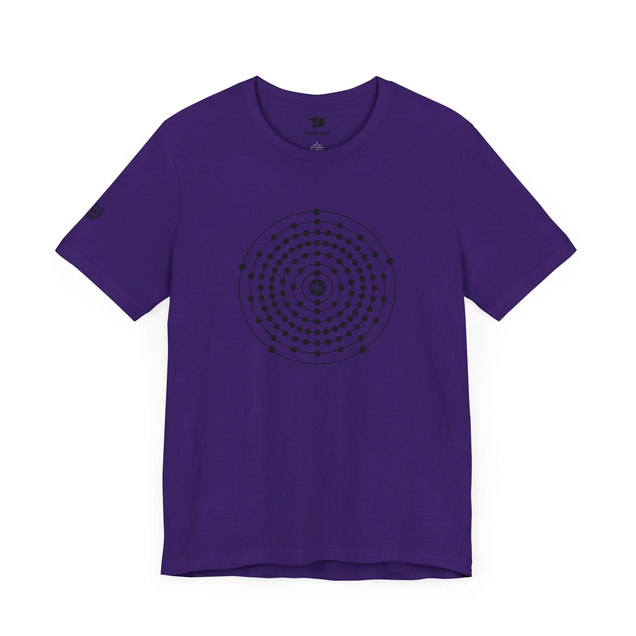 Moscovium Element Particle - Unisex Jersey Short Sleeve Tee