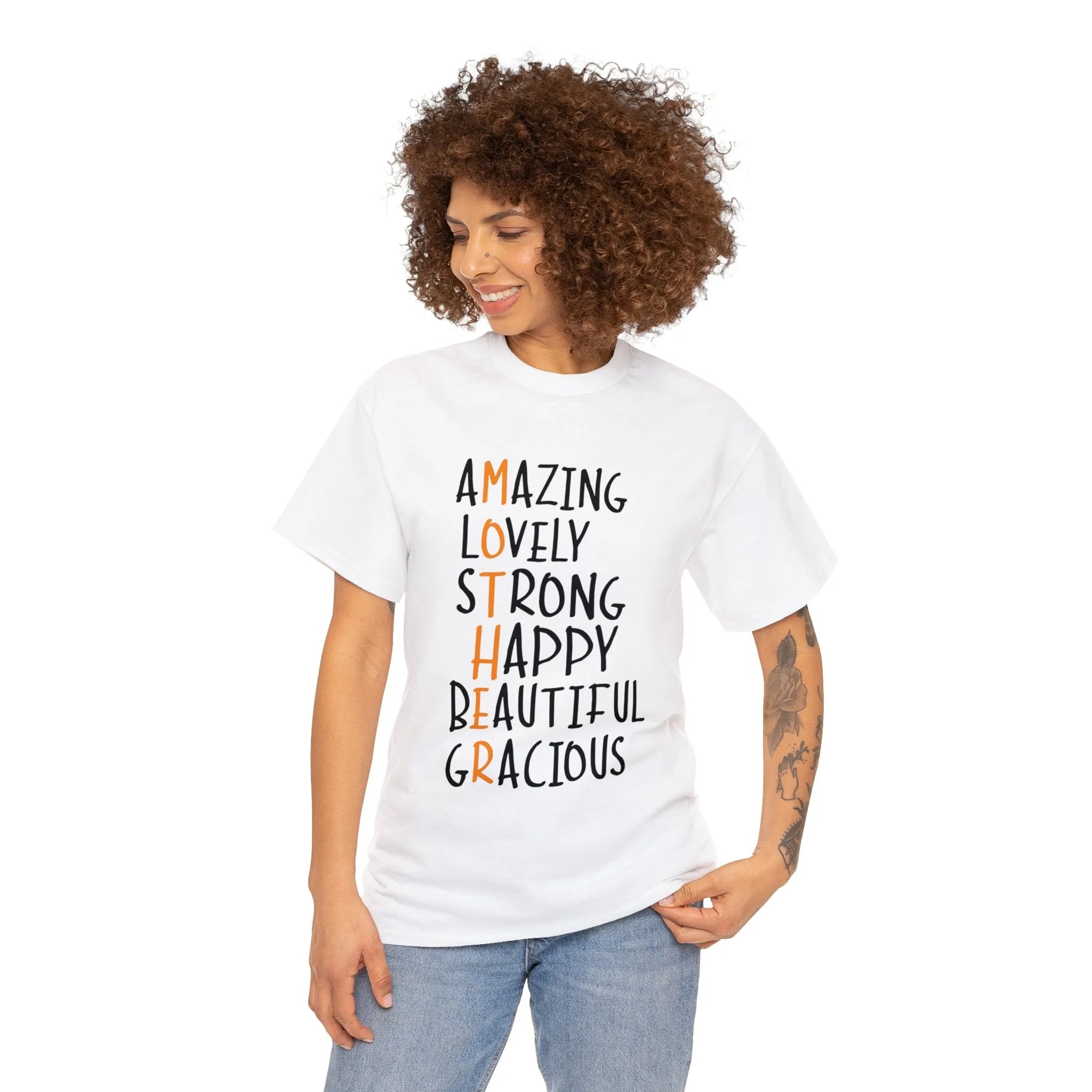 Mother-Unisex Heavy Cotton Tee