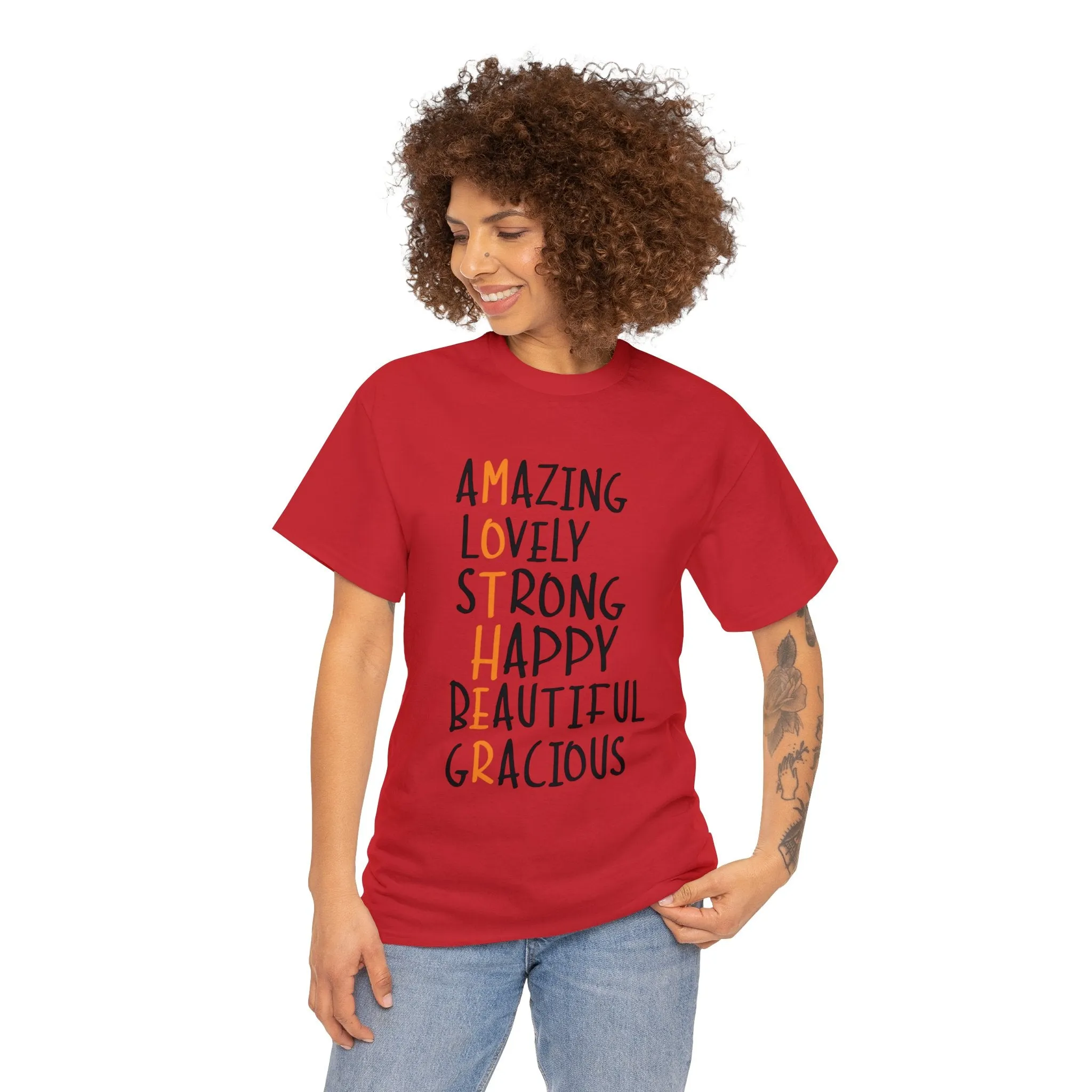Mother-Unisex Heavy Cotton Tee