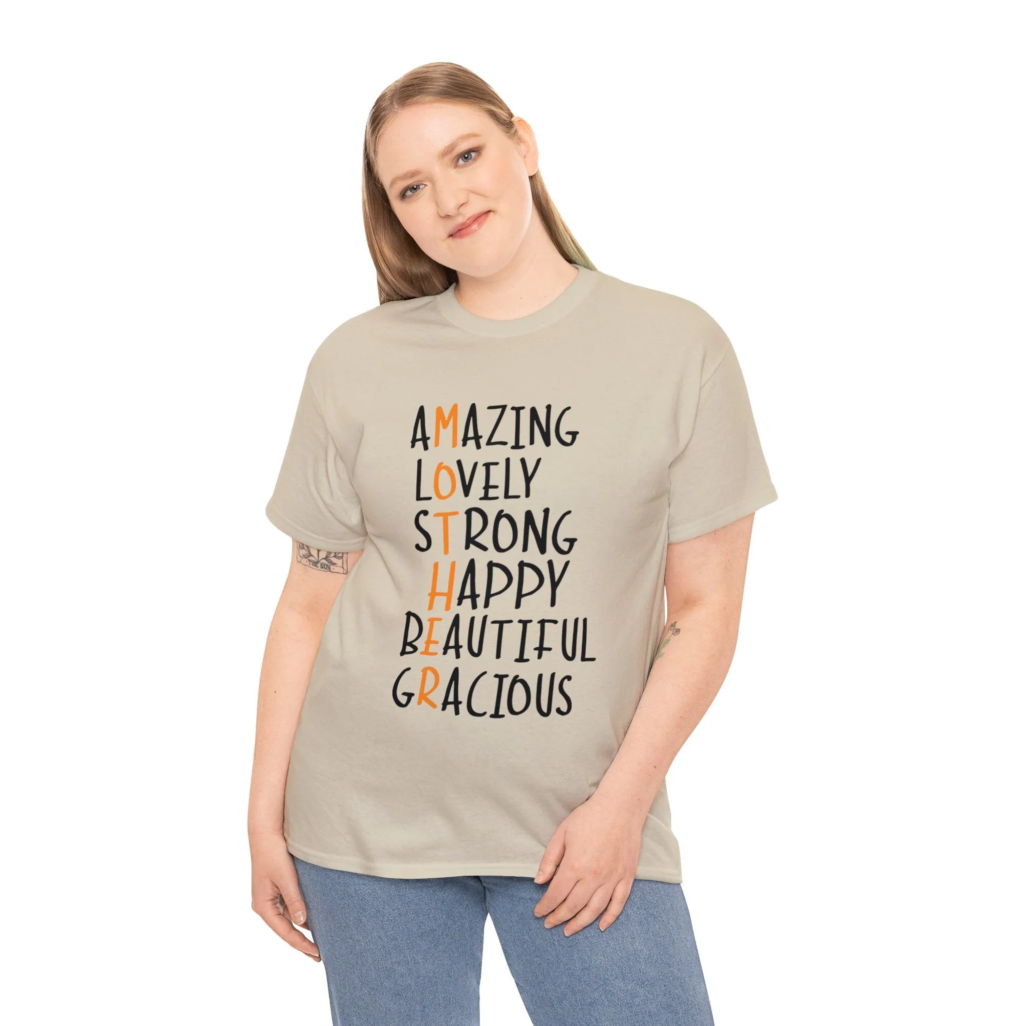 Mother-Unisex Heavy Cotton Tee