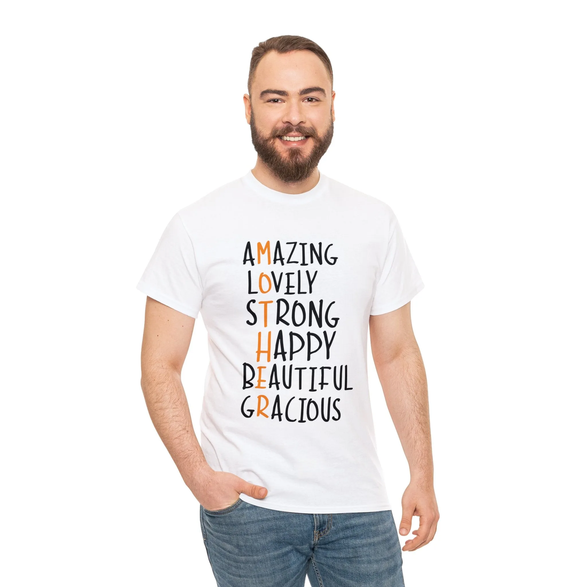 Mother-Unisex Heavy Cotton Tee