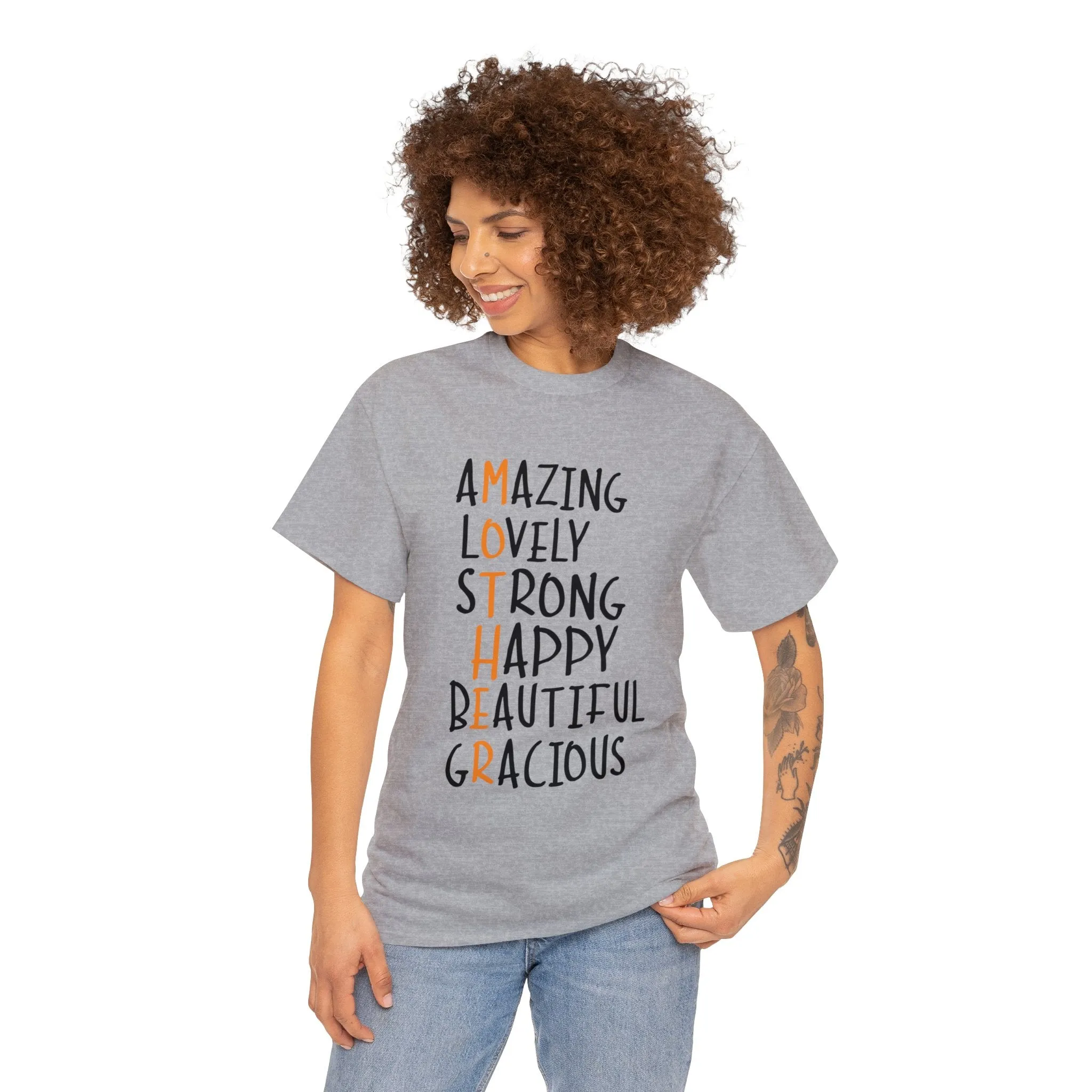 Mother-Unisex Heavy Cotton Tee