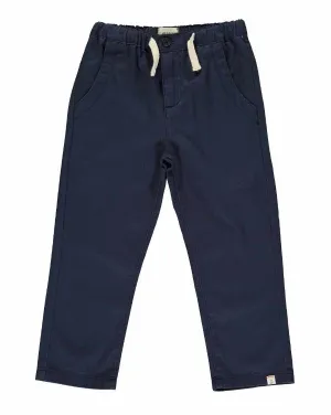 Navy Twill Pants