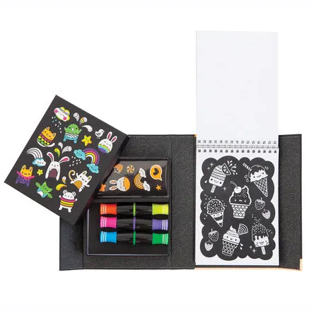 Neon Colouring Set Glow Friend