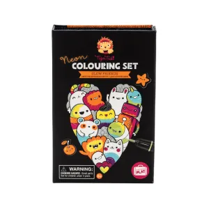 Neon Colouring Set Glow Friend